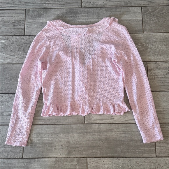 LoveShackFancy Nilah Cardigan, Lotus Petal - Picture 13 of 13